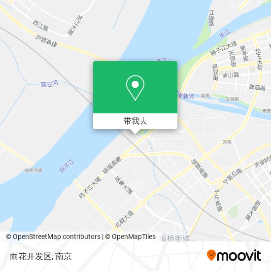 雨花开发区地图