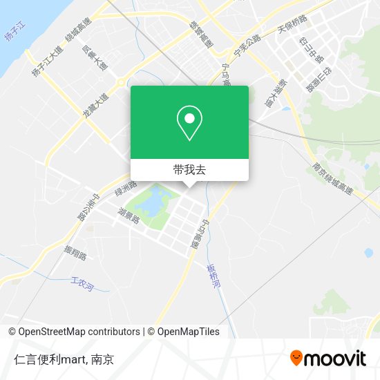 仁言便利mart地图