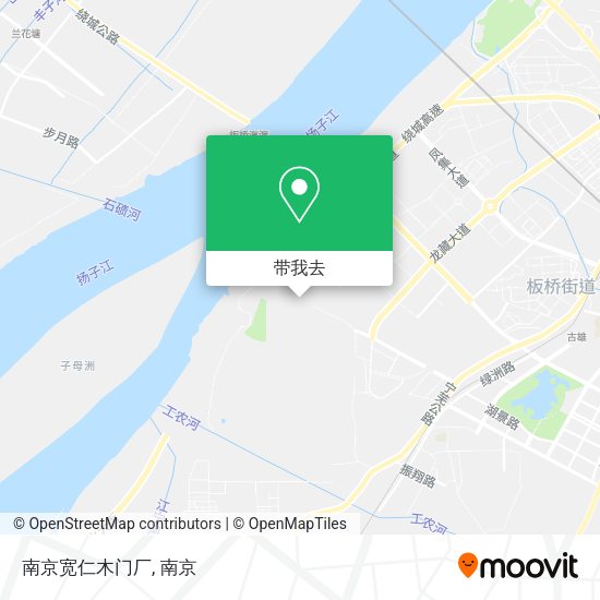 南京宽仁木门厂地图