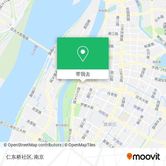 仁东桥社区地图