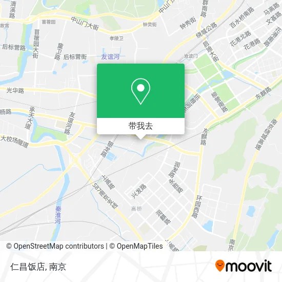仁昌饭店地图