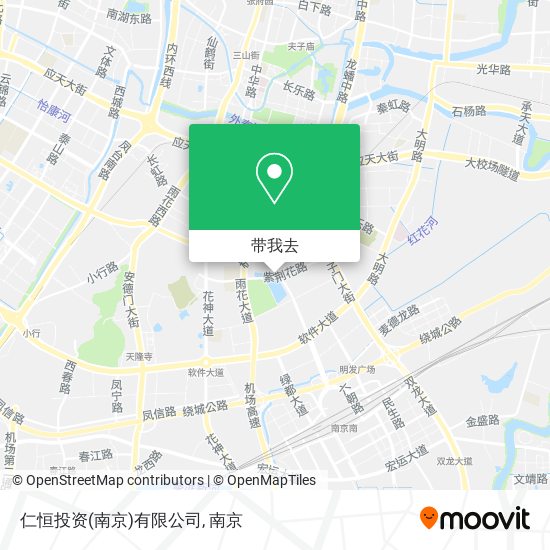 仁恒投资(南京)有限公司地图