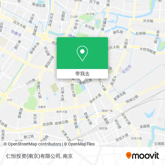 仁恒投资(南京)有限公司地图