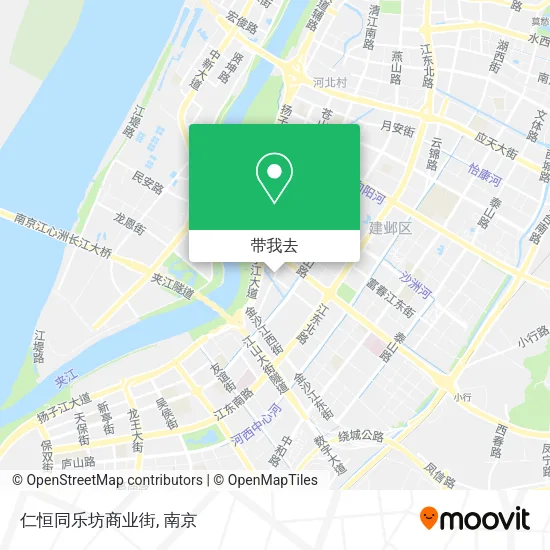 仁恒同乐坊商业街地图