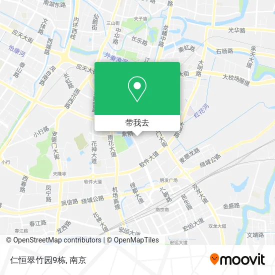 仁恒翠竹园9栋地图