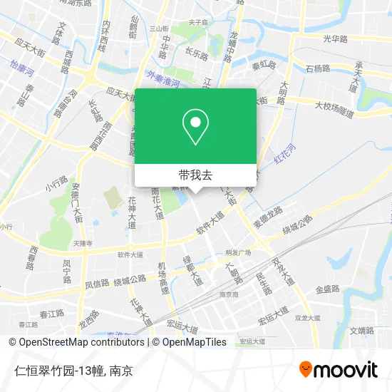 仁恒翠竹园-13幢地图