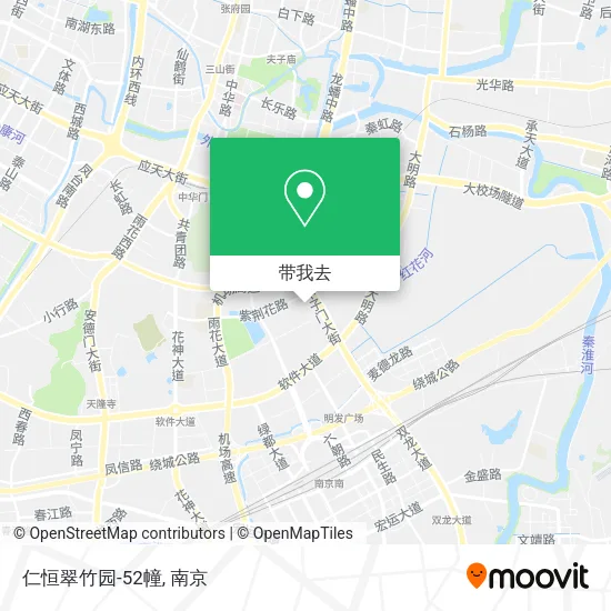 仁恒翠竹园-52幢地图