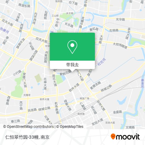 仁恒翠竹园-33幢地图