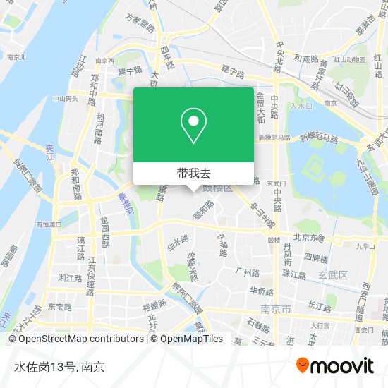 水佐岗13号地图
