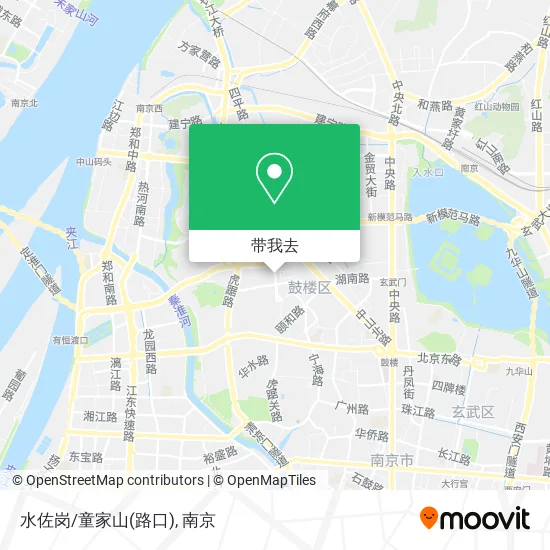 水佐岗/童家山(路口)地图