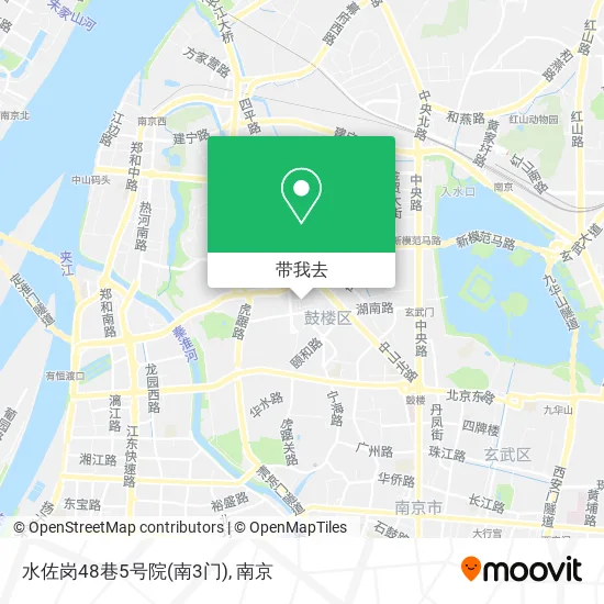 水佐岗48巷5号院(南3门)地图
