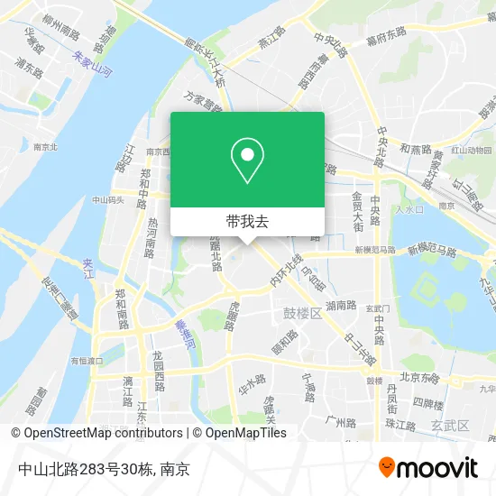 中山北路283号30栋地图