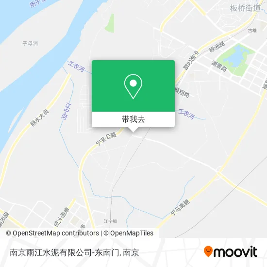 南京雨江水泥有限公司-东南门地图