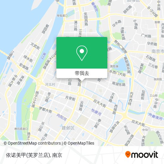 依诺美甲(芙罗兰店)地图