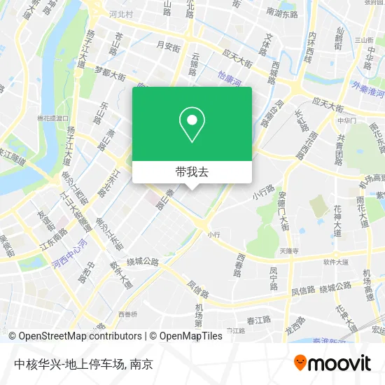 中核华兴-地上停车场地图
