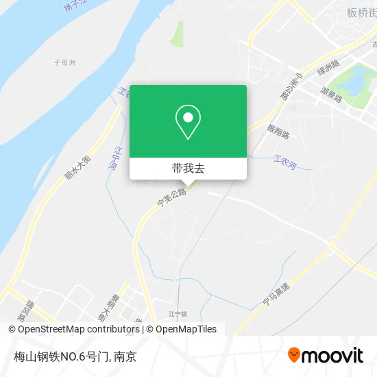 梅山钢铁NO.6号门地图