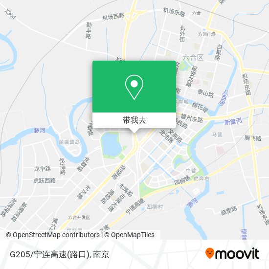G205/宁连高速(路口)地图