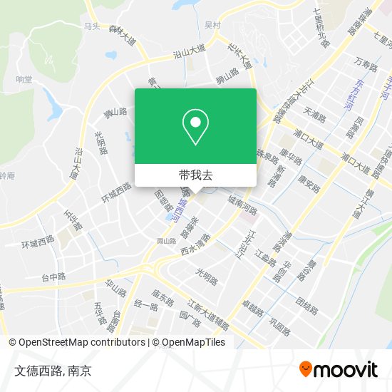 文德西路地图