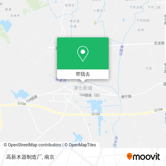 高新木器制造厂地图