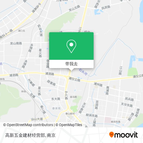 高新五金建材经营部地图