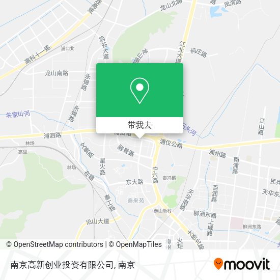 南京高新创业投资有限公司地图