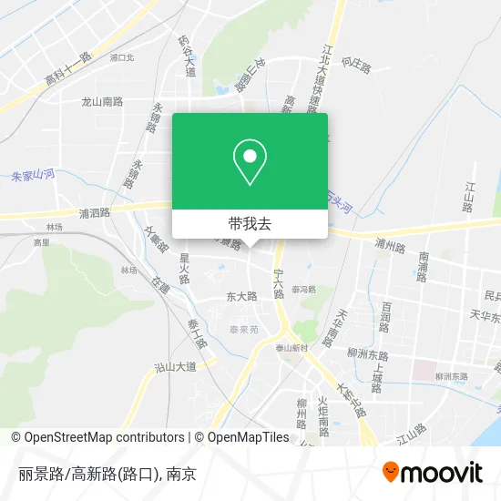 丽景路/高新路(路口)地图