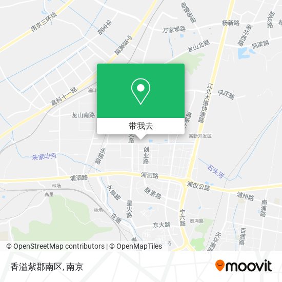 香溢紫郡南区地图