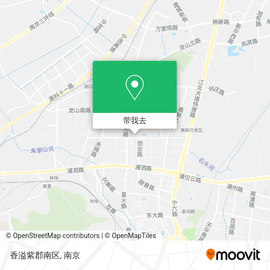 香溢紫郡南区地图