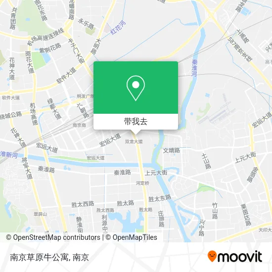 南京草原牛公寓地图