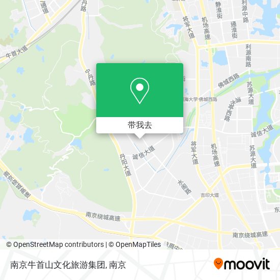 南京牛首山文化旅游集团地图