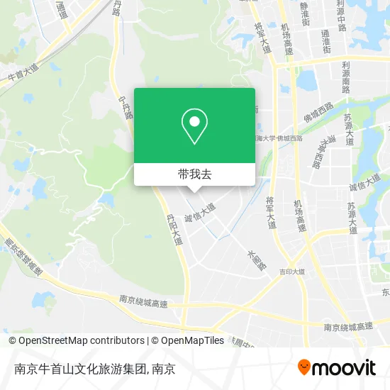 南京牛首山文化旅游集团地图