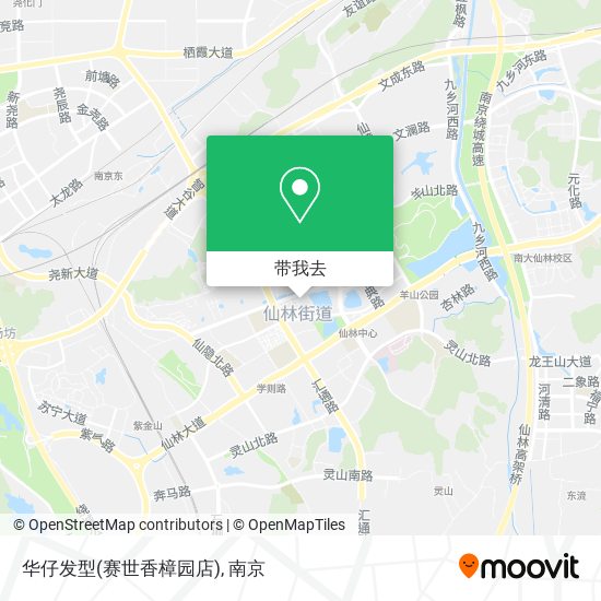 华仔发型(赛世香樟园店)地图