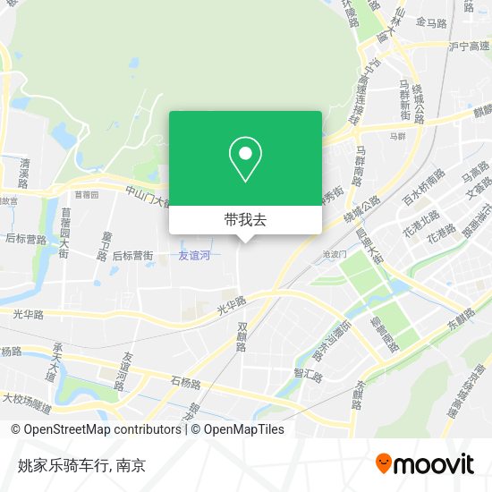 姚家乐骑车行地图