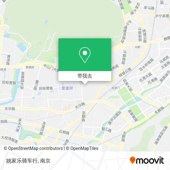 姚家乐骑车行地图