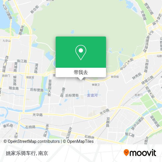 姚家乐骑车行地图