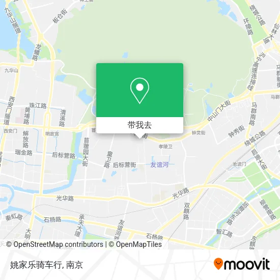 姚家乐骑车行地图
