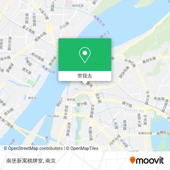 南堡新寓棋牌室地图