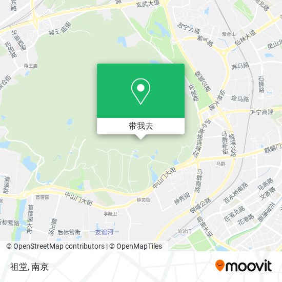 祖堂地图