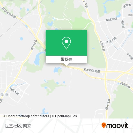 祖堂社区地图