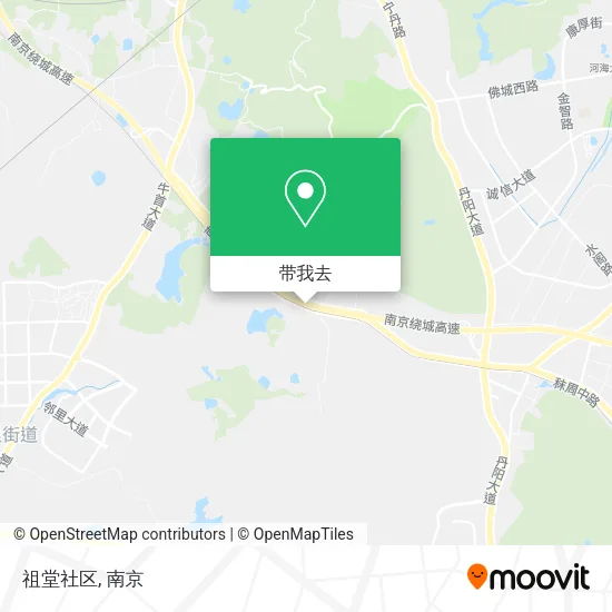 祖堂社区地图