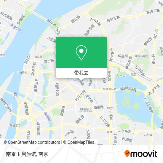 南京玉启旅馆地图