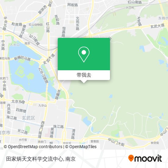 田家炳天文科学交流中心地图