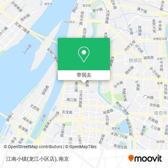 江南小镇(龙江小区店)地图