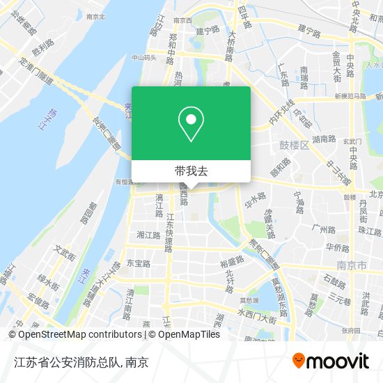 江苏省公安消防总队地图