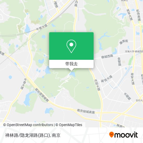 禅林路/隐龙湖路(路口)地图
