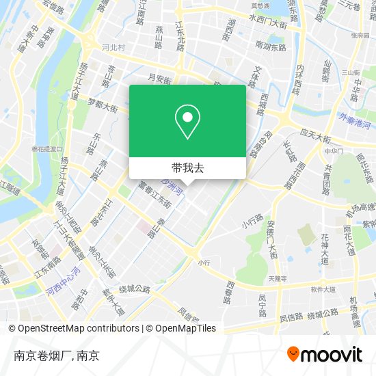 南京卷烟厂地图