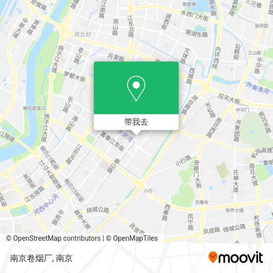 南京卷烟厂地图