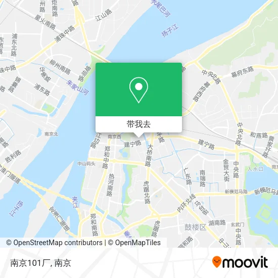 南京101厂地图
