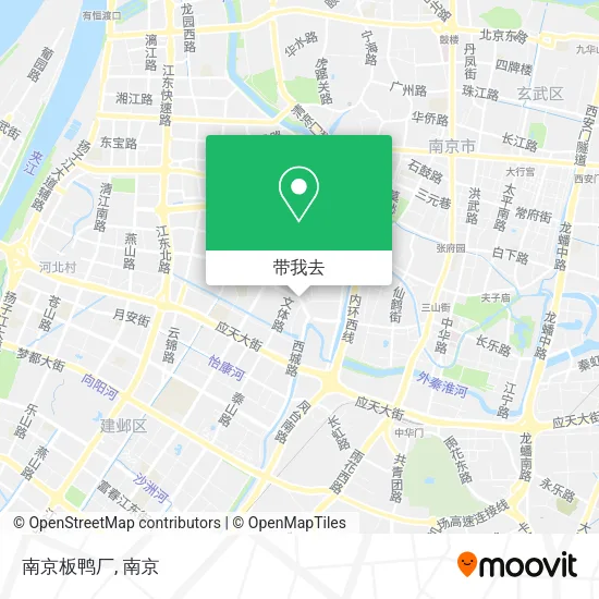 南京板鸭厂地图
