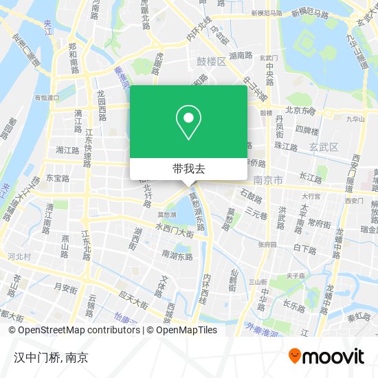 汉中门桥地图